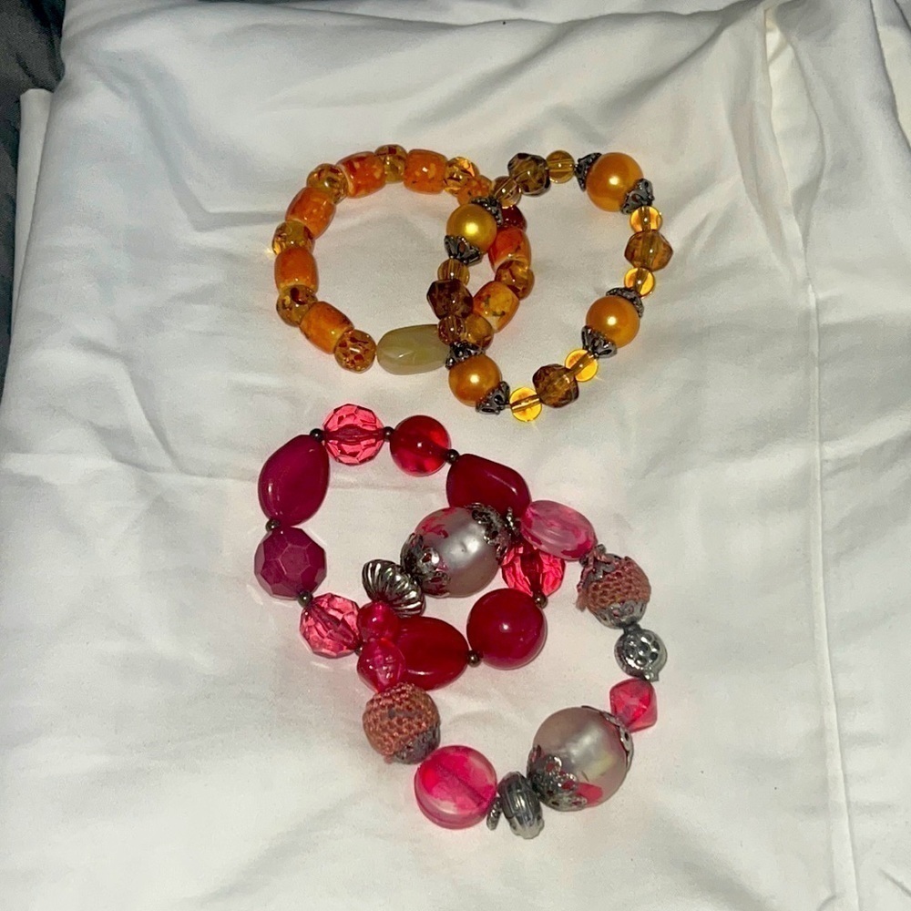 4 vintage bracelets